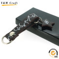 Multi Function Pull out Leather Keyring with Custom Logo